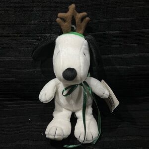 Hallmark Peanuts Snoopy 10” Christmas Reindeer Plushie